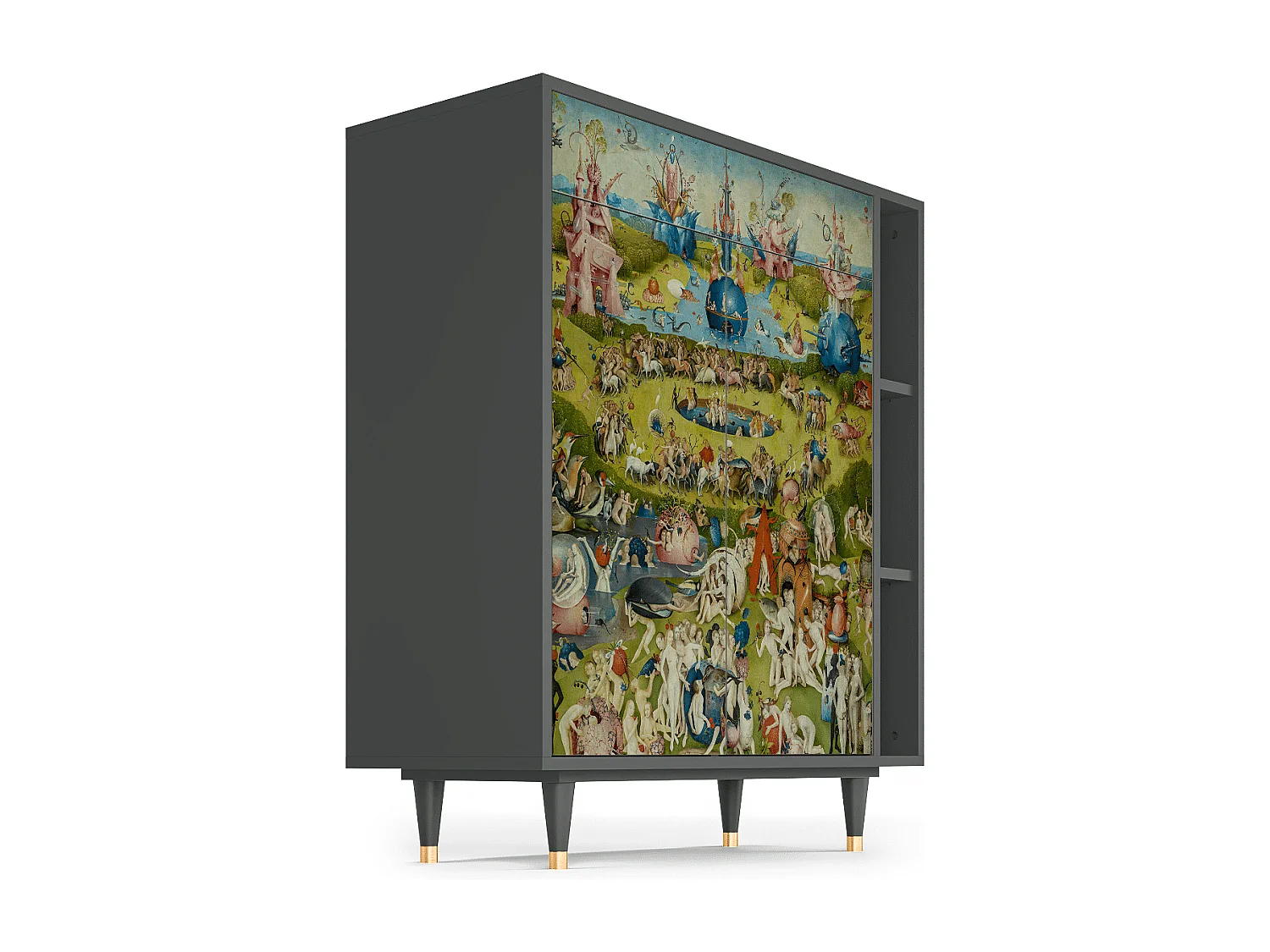Dressoir - 96х110х41 cm - BS6 - The Garden 2 by Bosch, Antraciet