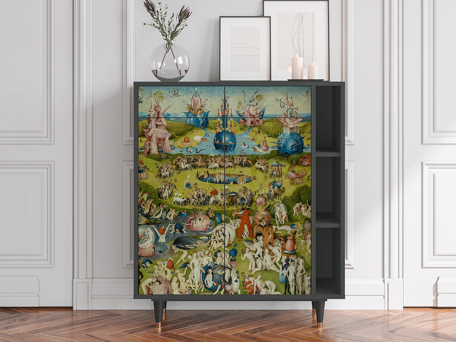 Buffet - 96х110х41 cm - BS6 - The Garden 2 by Bosch, Anthracite