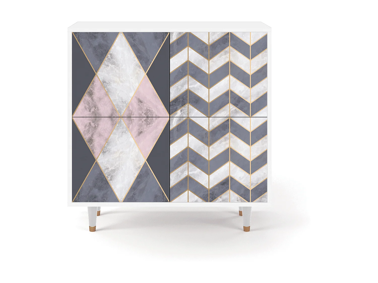 Buffet - 94x96x48 cm - BS3 - Ideal Harmony, Gris