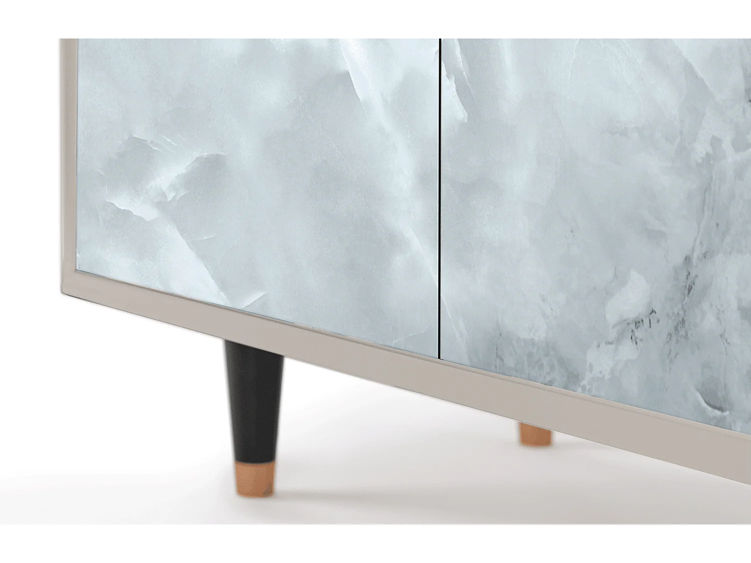 Kredens - 94x96x48 cm - BS3 - The Onyx, Piaskowy