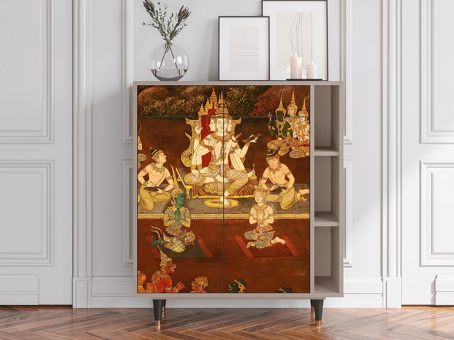 Sideboard - 96х110х41 cm - BS6 - Malyavan, Latte