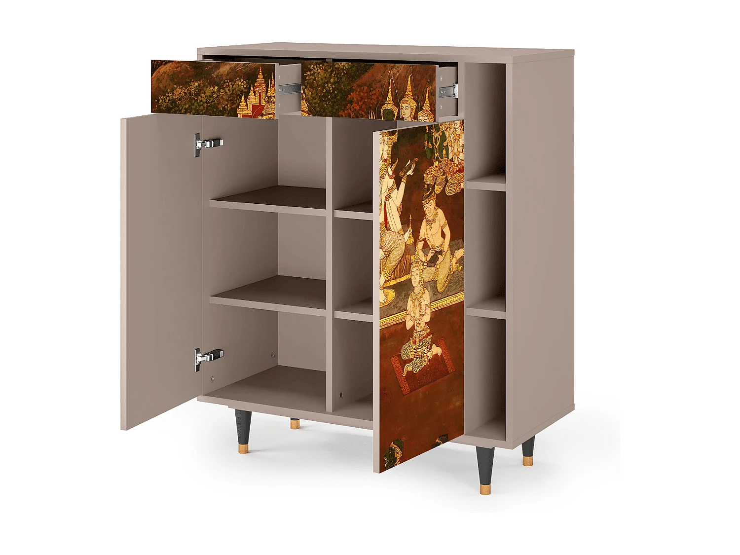 Buffet - 96х110х41 cm - BS6 - Malyavan, Latte