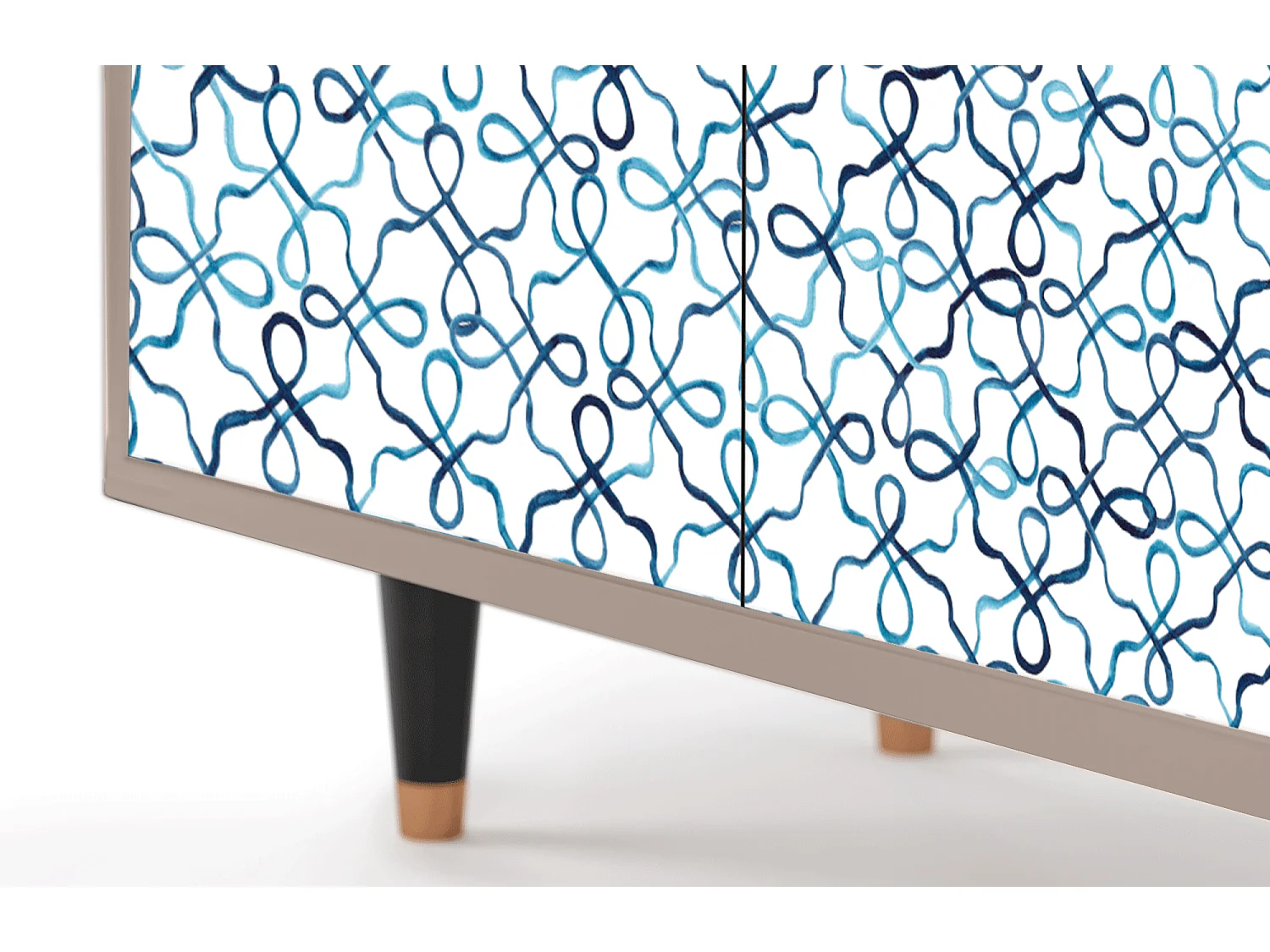 Buffet - 94x96x48 cm - BS3 - Marine Strings, Latte