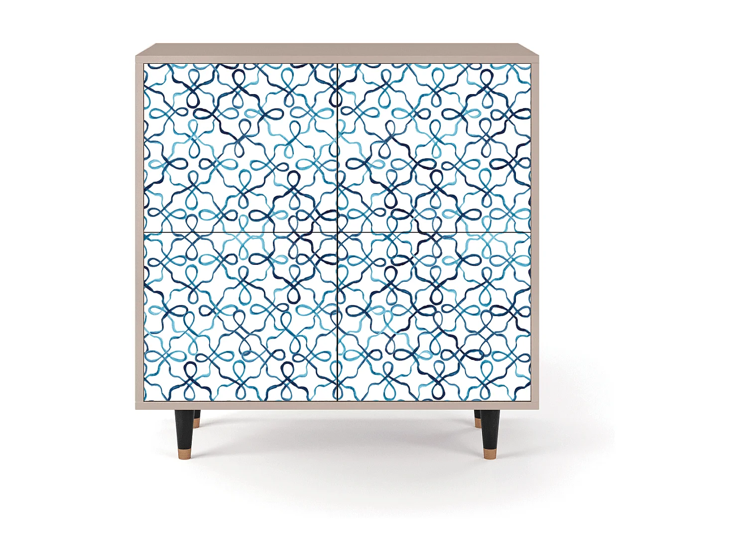 Buffet - 94x96x48 cm - BS3 - Marine Strings, Latte