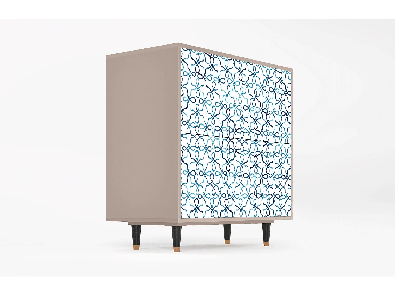 Buffet - 94x96x48 cm - BS3 - Marine Strings, Latte