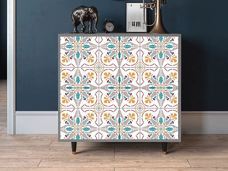 Sideboard - 94x96x48 cm - BS3 - Spring Ceramics, Grau