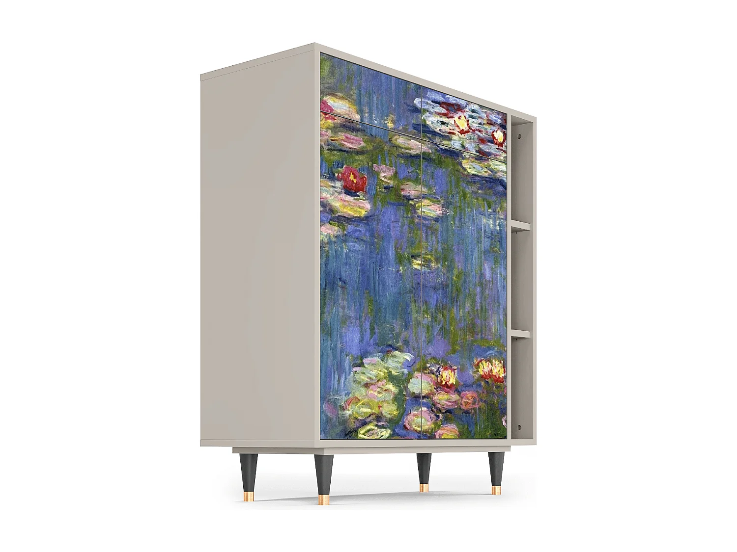 Buffet - 96х110х41 cm - BS6 - The water lily pond  , Sable
