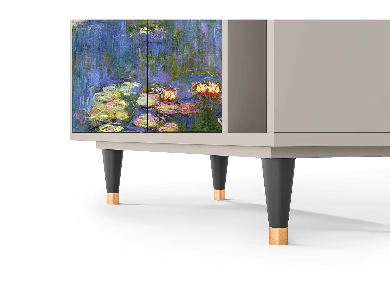 Buffet - 96х110х41 cm - BS6 - The water lily pond  , Sable