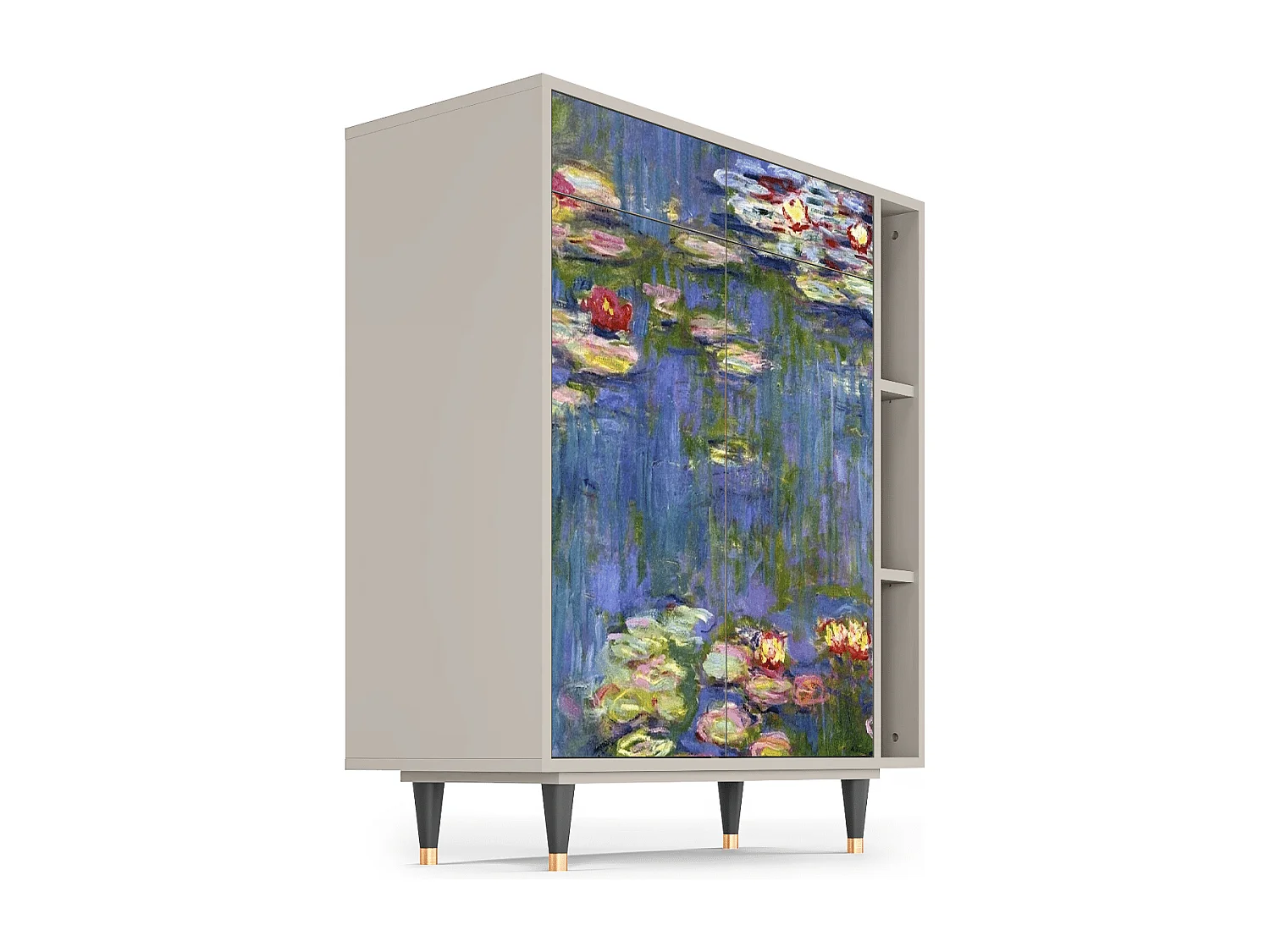Buffet - 96х110х41 cm - BS6 - The water lily pond  , Sable