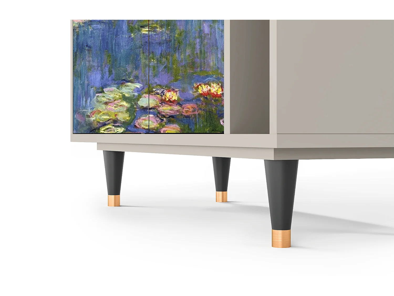 Buffet - 96х110х41 cm - BS6 - The water lily pond  , Sable