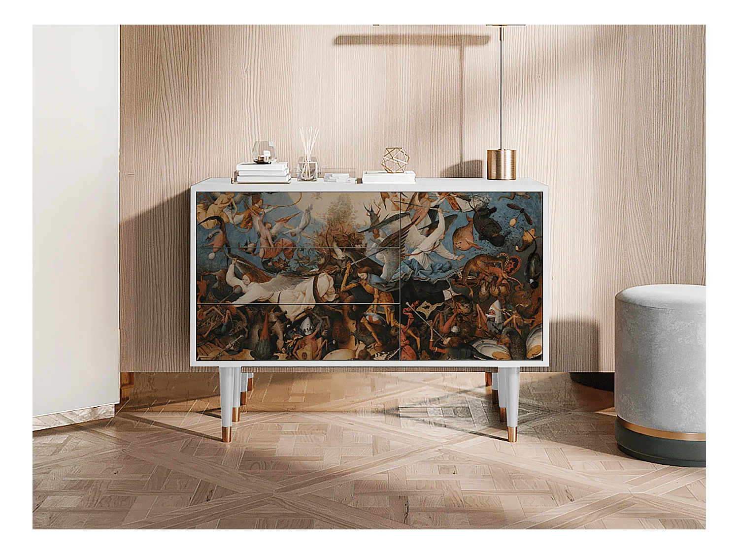Buffet - 115х84х41 cm - S3 - The Fall, Blanc