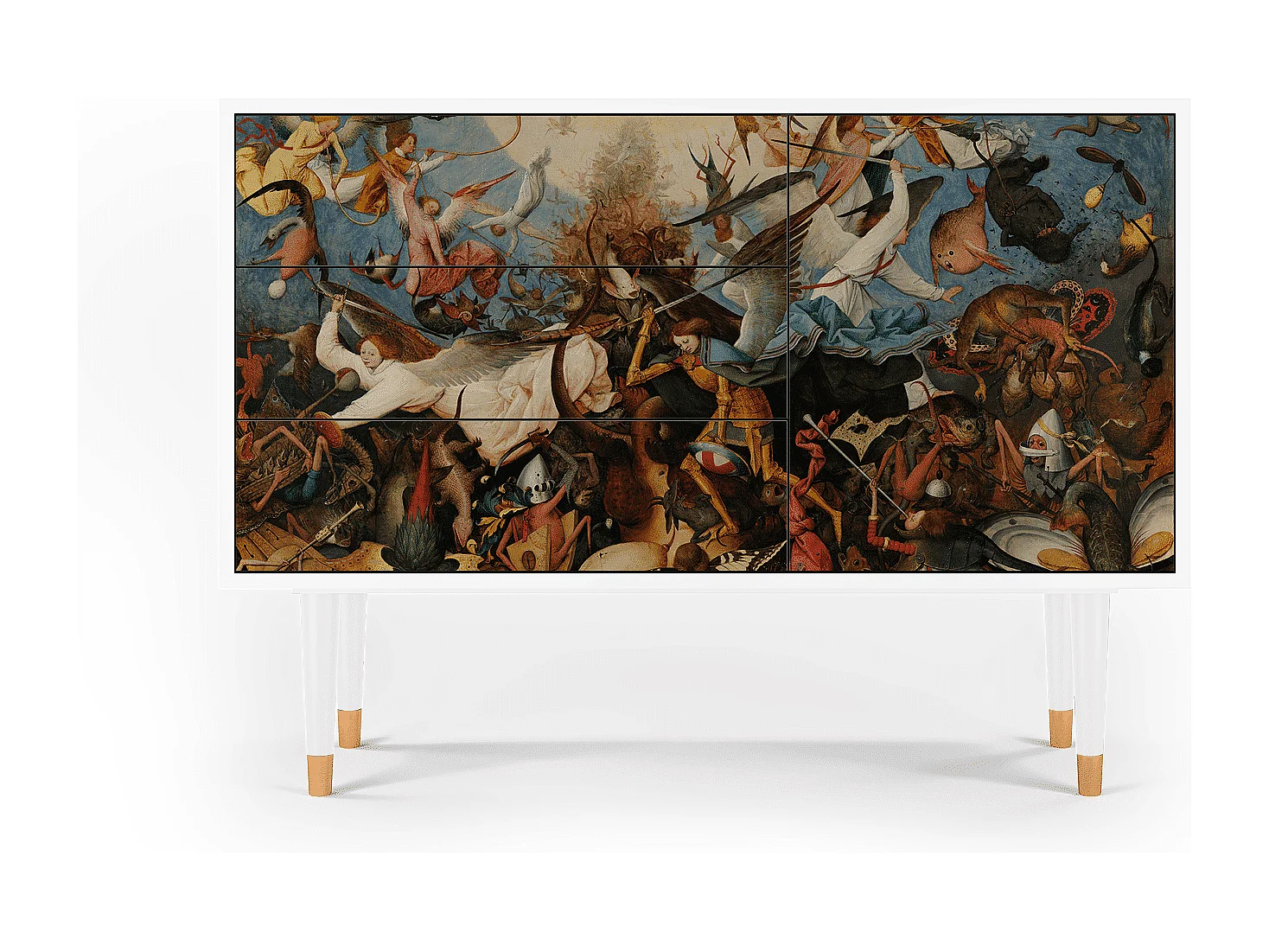 Sideboard - 115х84х41 cm - S3 - The Fall, Weiß