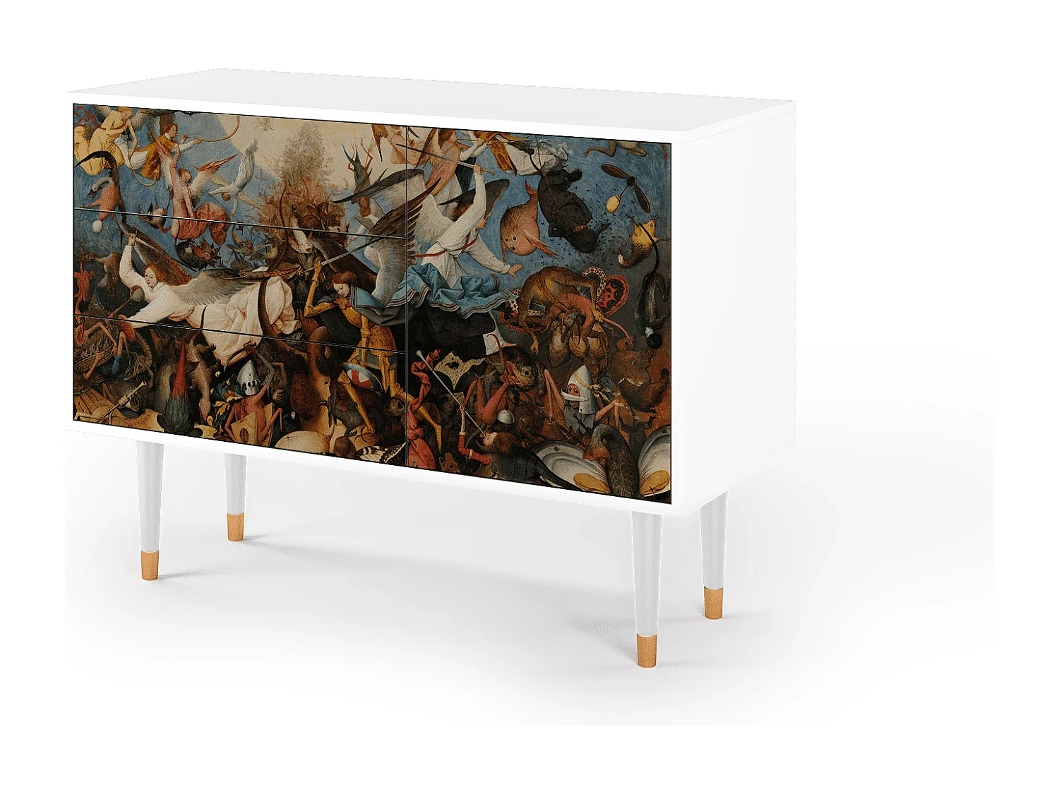Sideboard - 115х84х41 cm - S3 - The Fall, Weiß