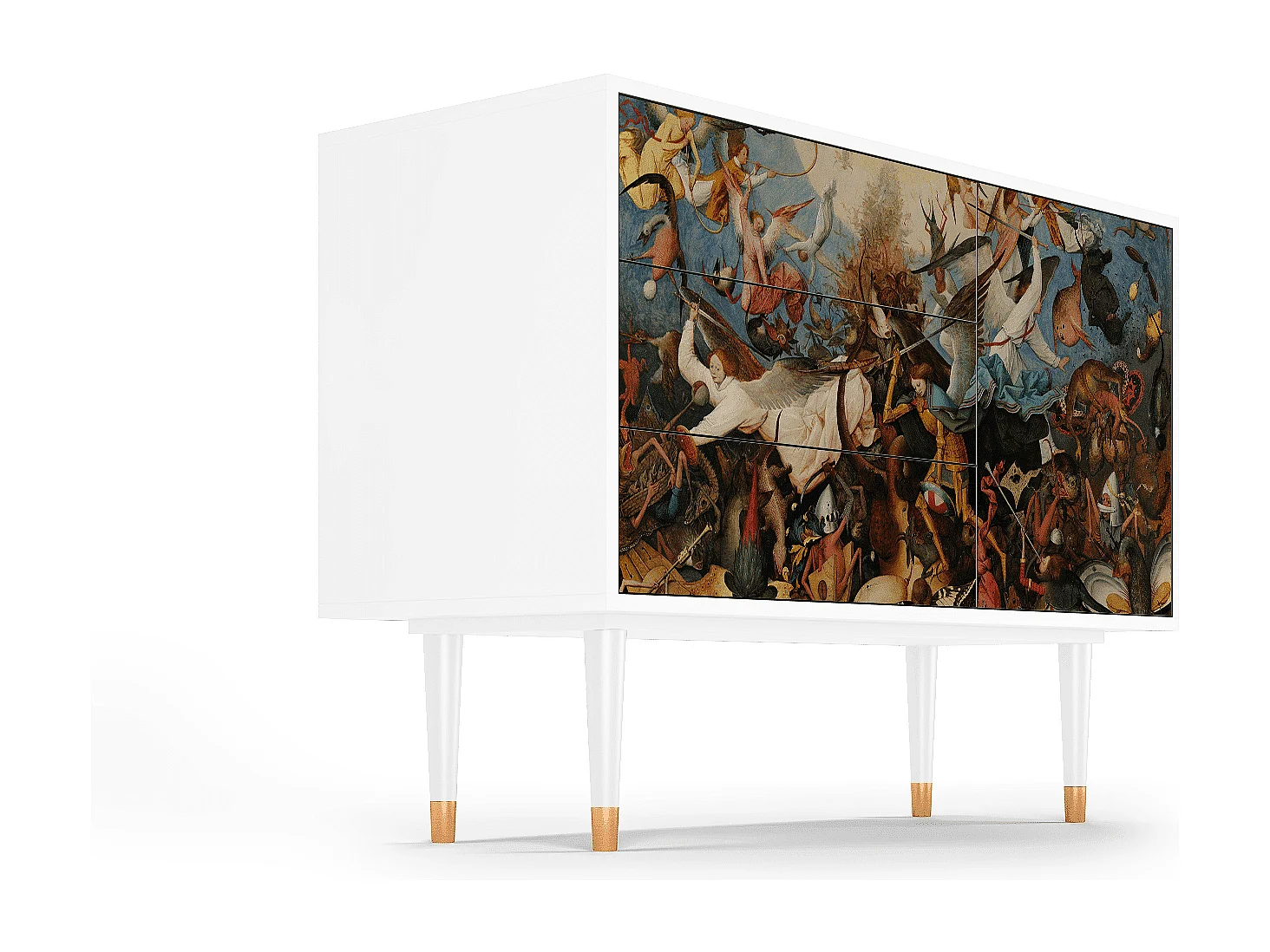 Sideboard - 115х84х41 cm - S3 - The Fall, Weiß