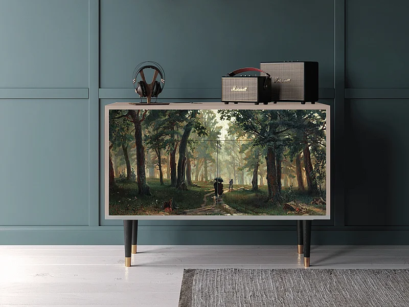 Buffet - 115x85x48 cm - BS4 -  Rain in the Oak Forest, Latte