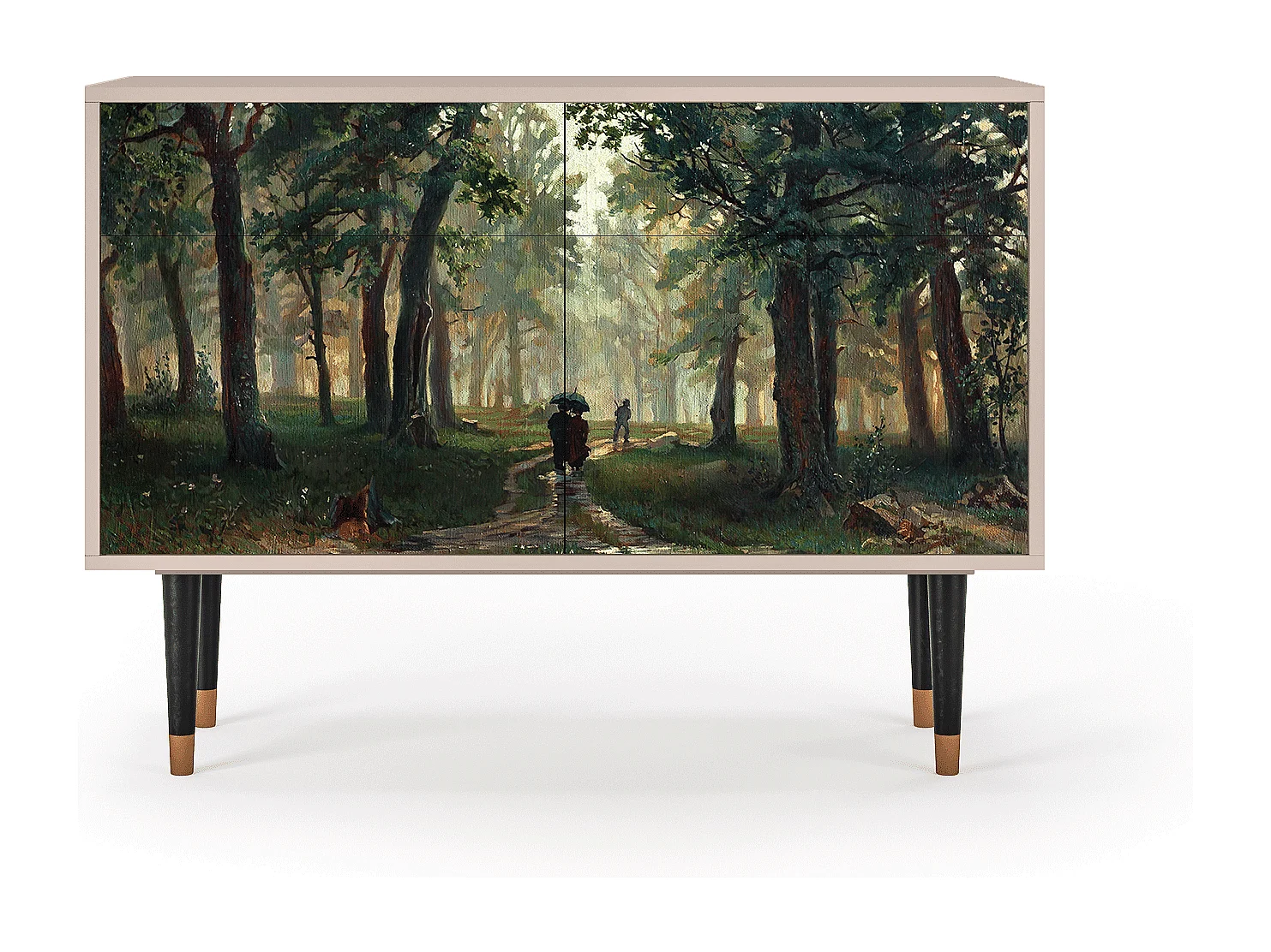 Dressoir - 115x85x48 cm - BS4 -  Rain in the Oak Forest, Latte