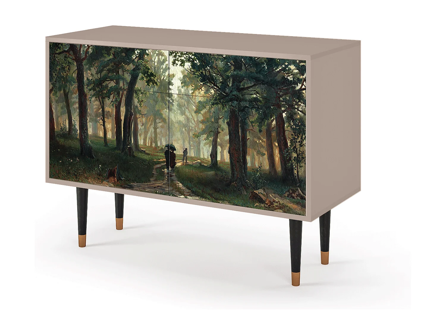 Dressoir - 115x85x48 cm - BS4 -  Rain in the Oak Forest, Latte