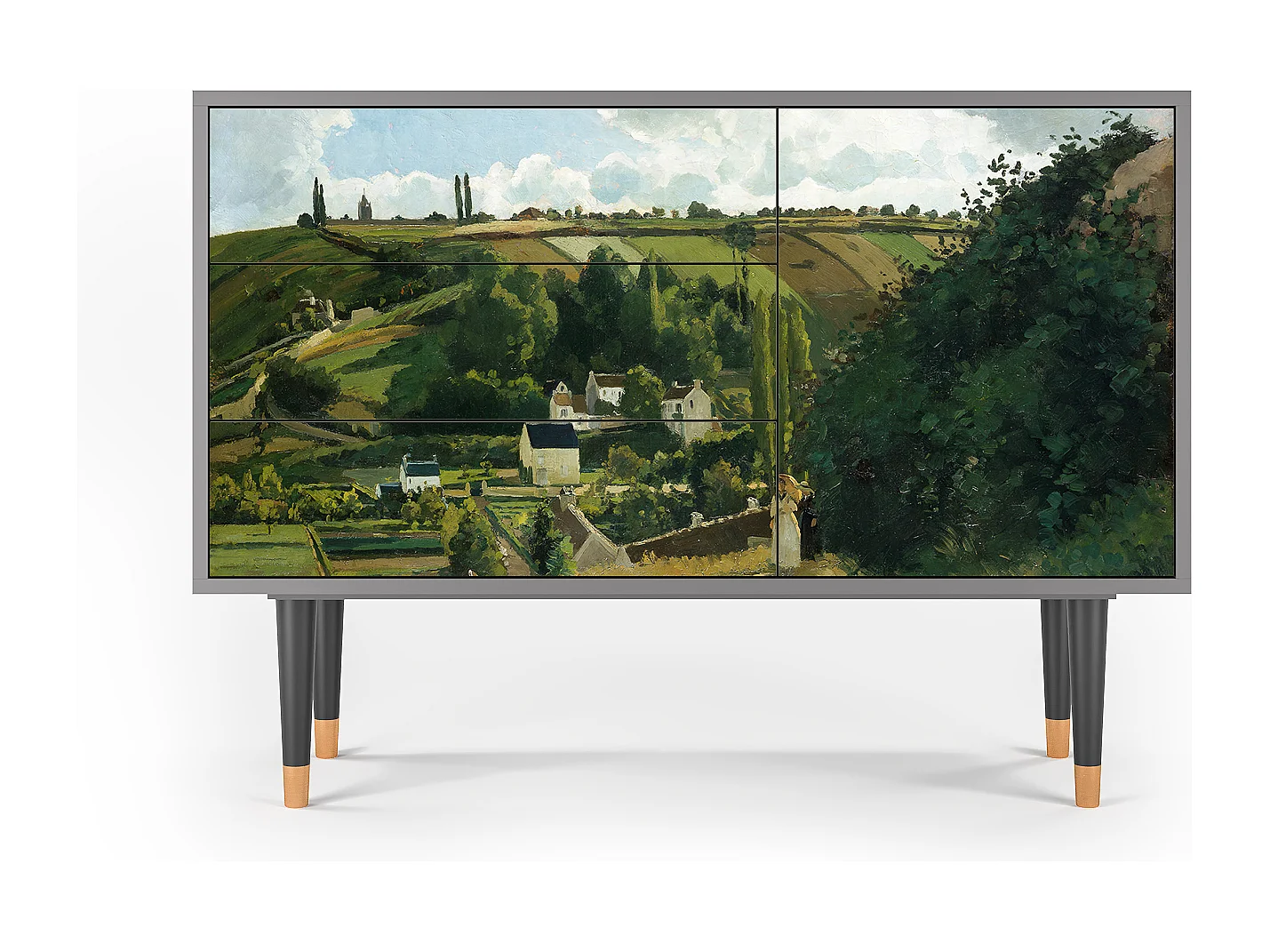 Buffet - 115х84х41 cm - S3 - Jalais Hill by Pissarro, Gris