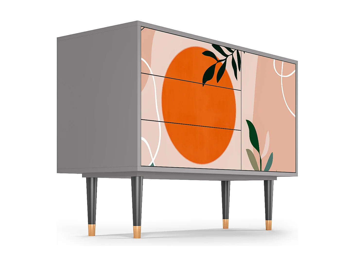 Buffet - 115х84х41 cm - S3 - Jalais Hill by Pissarro, Gris