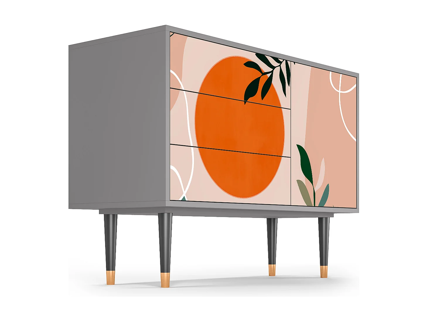 Credenza - 115х84х41 cm - S3 - Jalais Hill by Pissarro, Grigio