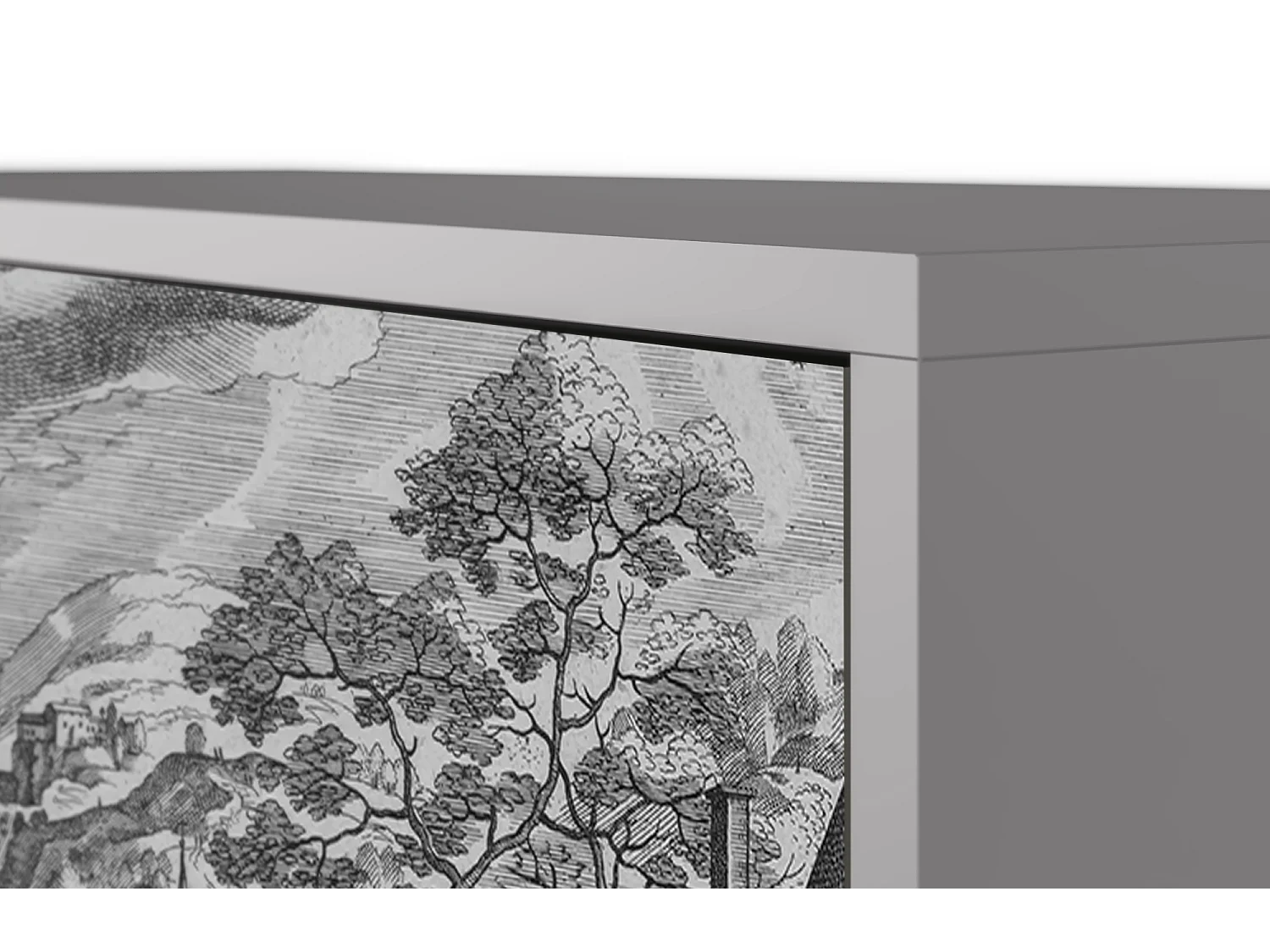 Credenza - 115х84х41 cm - S3 - Bird Dropping, Grigio