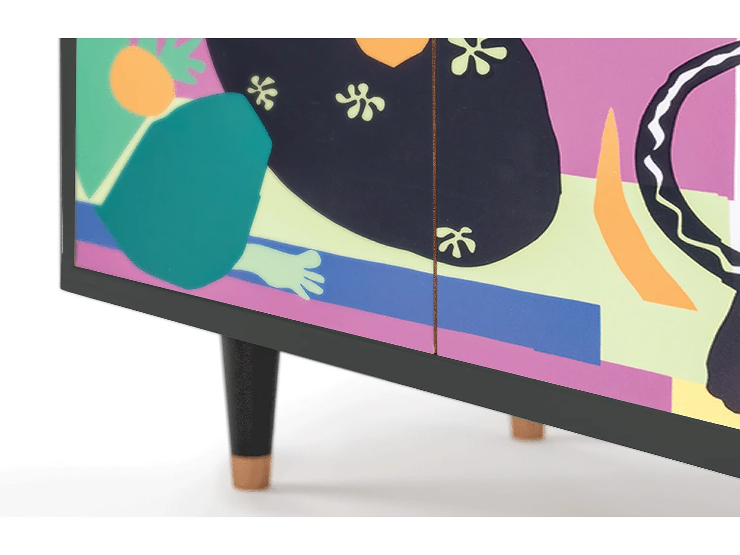 Buffet - 94x96x48 cm - BS3 - La Tristesse du Roi, Anthracite