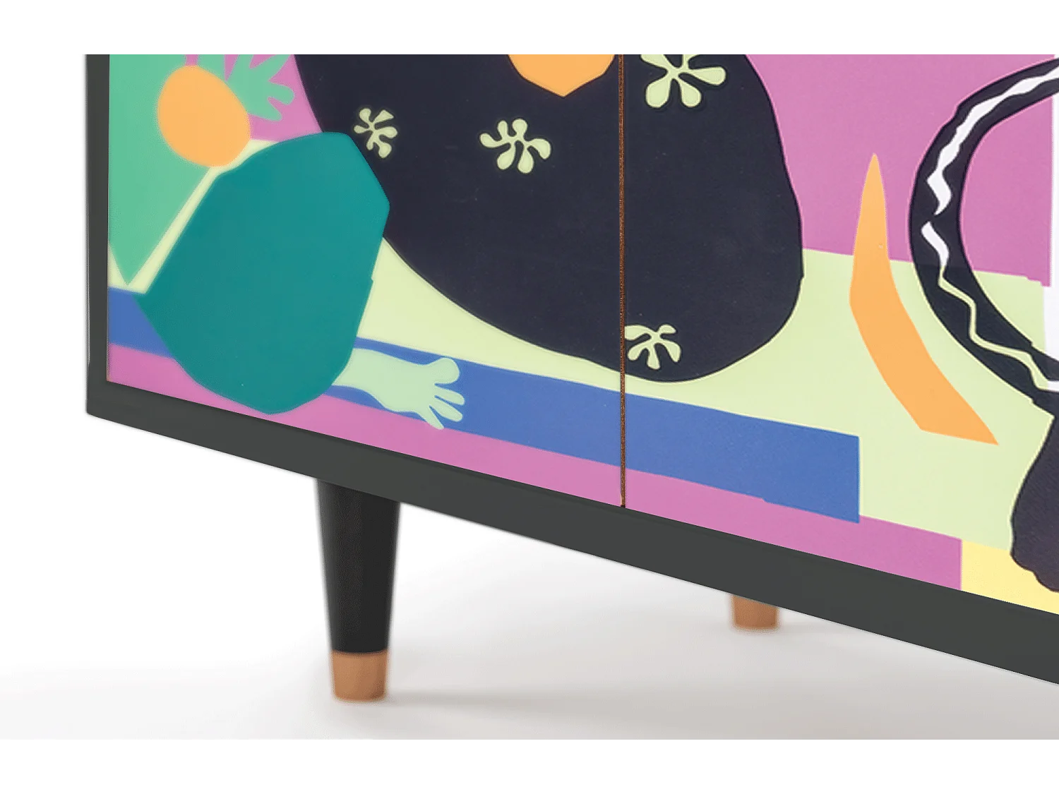 Buffet - 94x96x48 cm - BS3 - La Tristesse du Roi, Anthracite