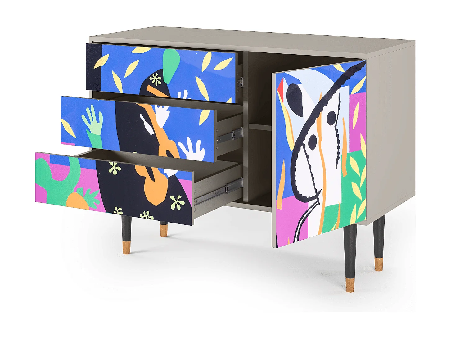 Buffet - 115х84х41 cm - S3 - La Tristesse du Roi, Sable