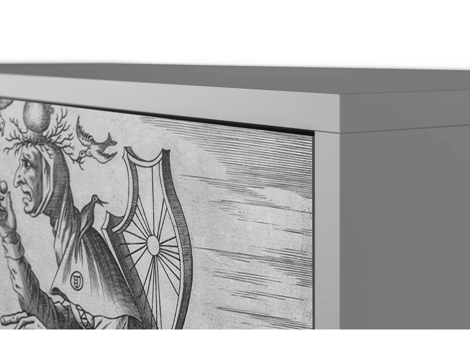 Buffet - 115х84х41 cm - S3 - Blau Schuyte, Gris