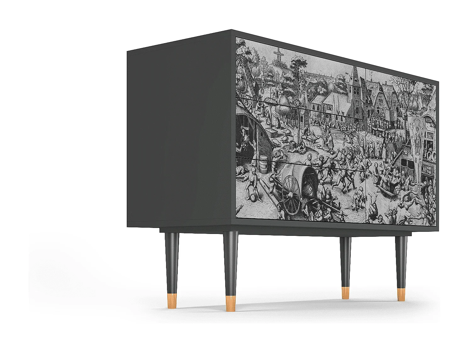 Credenza - 115х84х41 cm - S3 - The Festival of Saint, Antracite