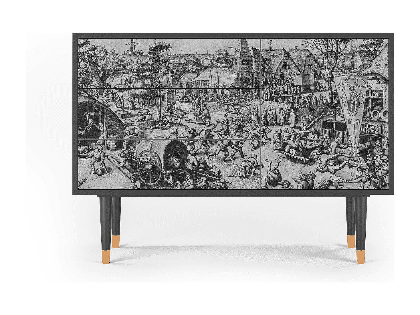 Buffet - 115х84х41 cm - S3 - The Festival of Saint, Anthracite