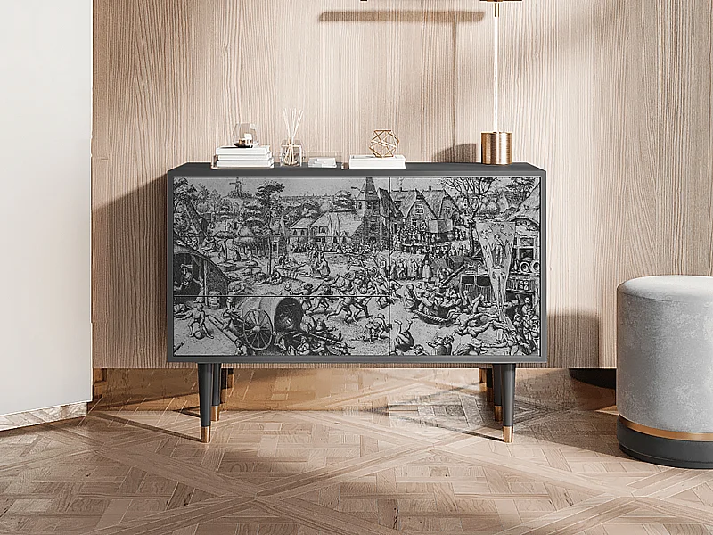 Credenza - 115х84х41 cm - S3 - The Festival of Saint, Antracite