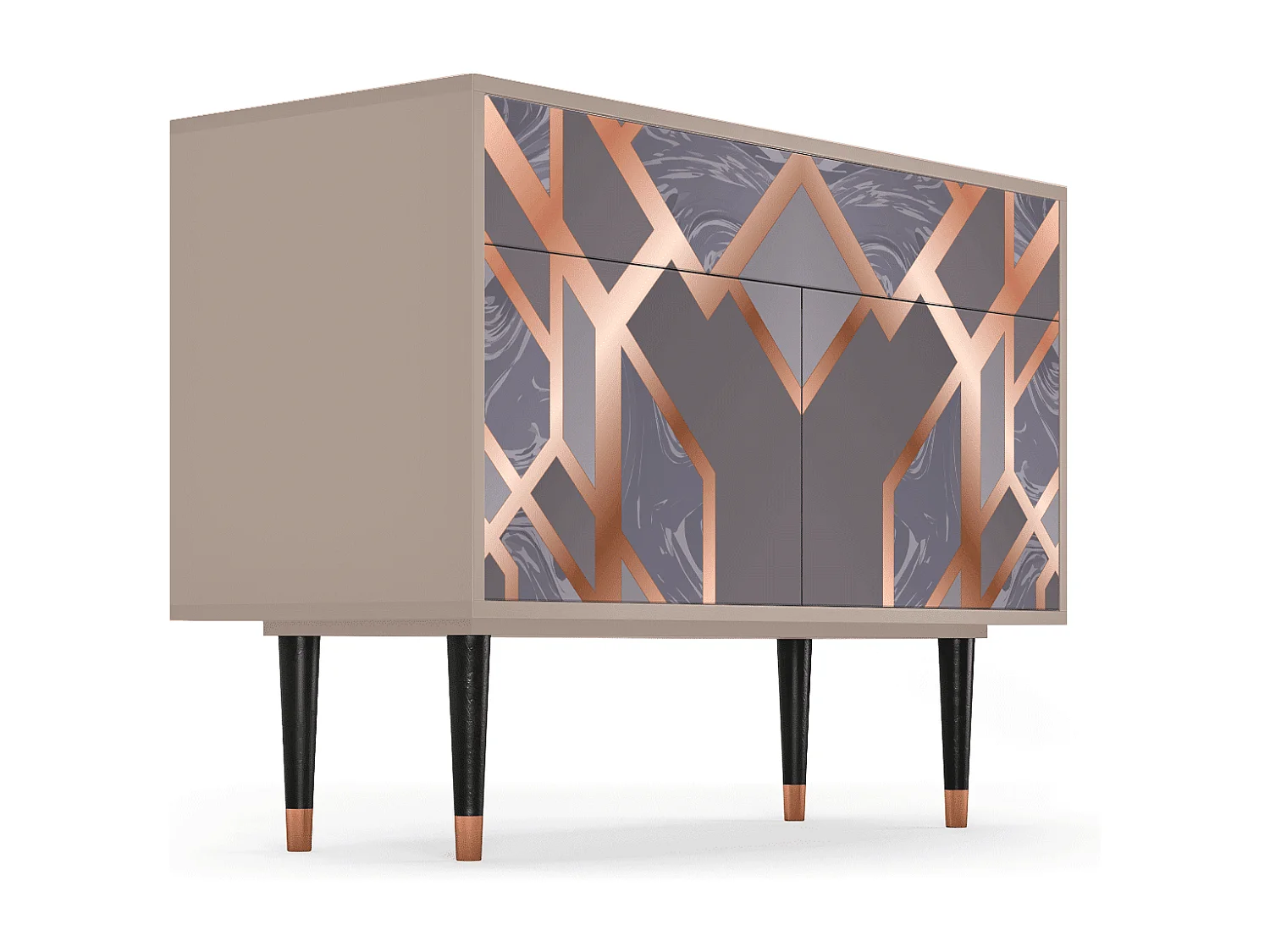 Buffet - 115x85x48 cm - BS4 - Taupe Anatomy, Latte