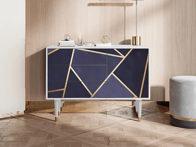 Dressoir - 115х84х41 cm - S3 - The Amethyst, Wit