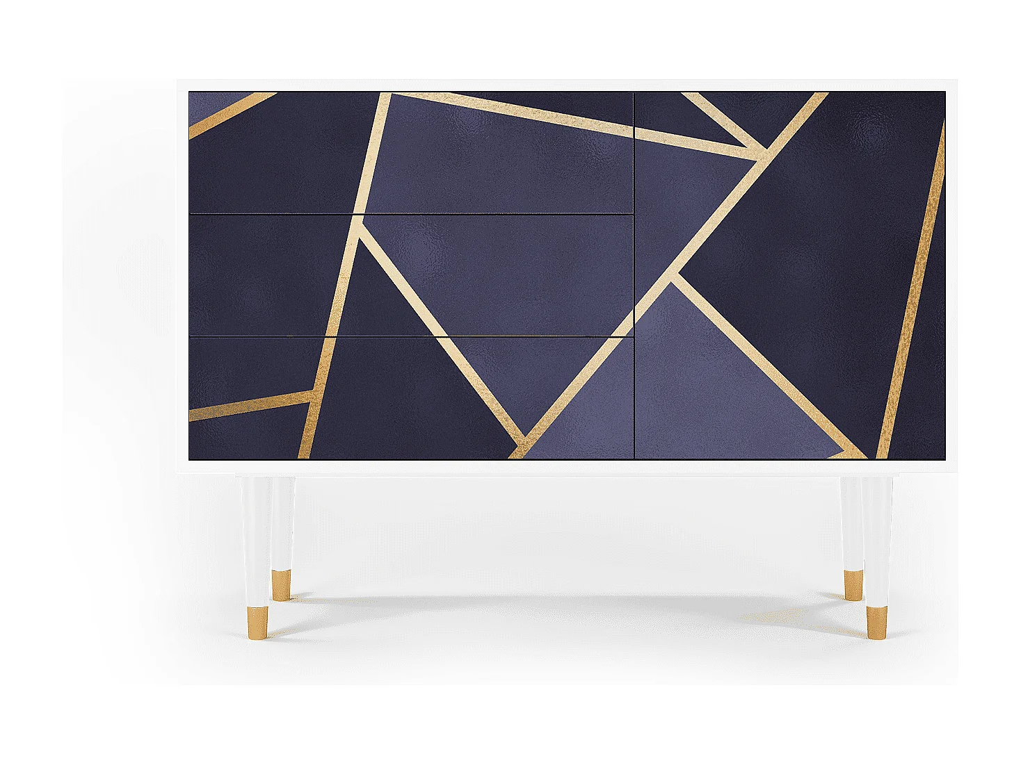 Buffet - 115х84х41 cm - S3 - The Amethyst, Blanc