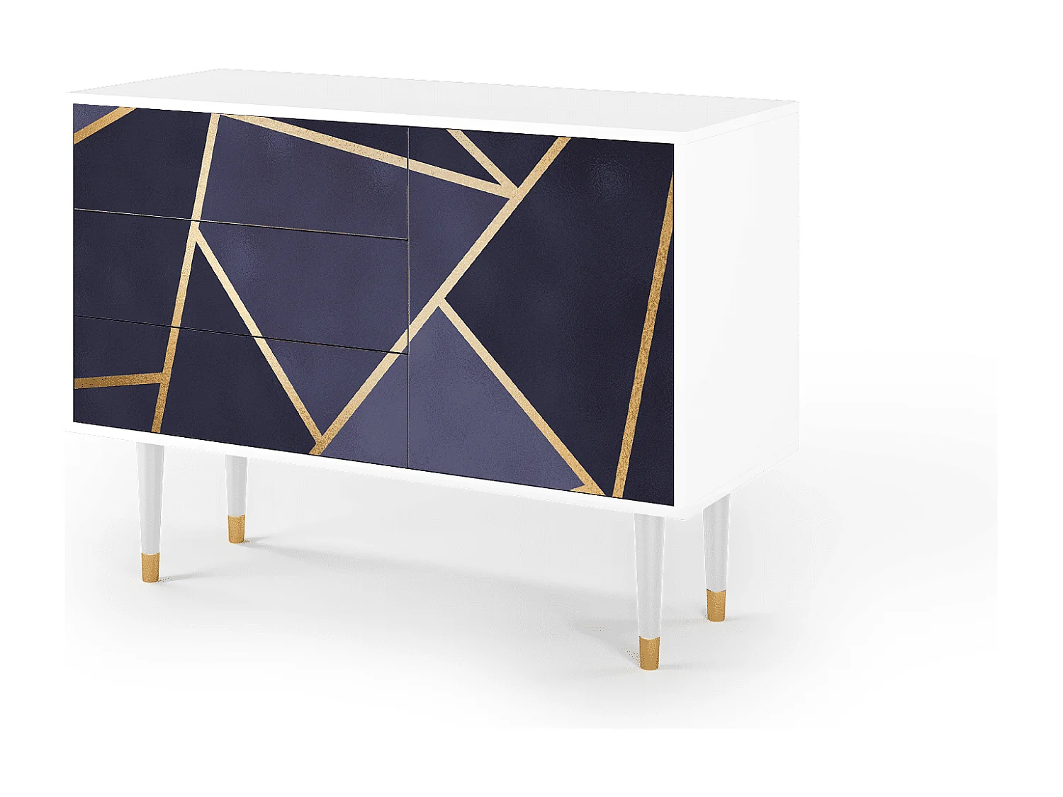 Buffet - 115х84х41 cm - S3 - The Amethyst, Blanc