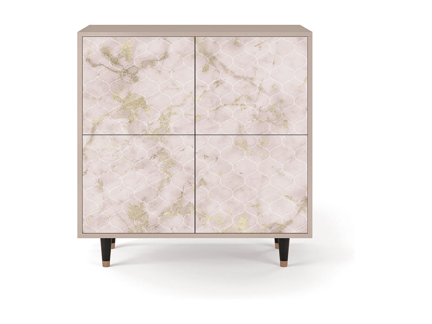 Credenza - 94x96x48 cm - BS3 - Dirty Roses, Latte