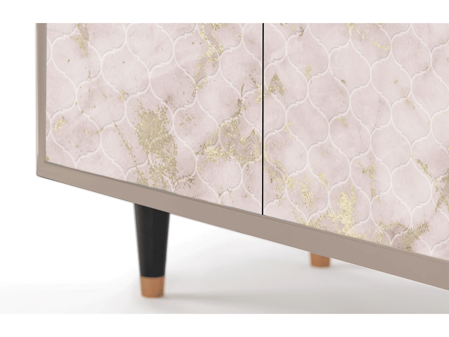 Credenza - 94x96x48 cm - BS3 - Dirty Roses, Latte