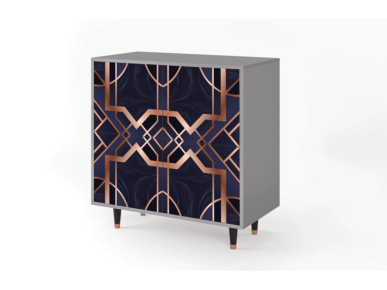 Buffet - 94x96x48 cm - BS3 - Purple Temple, Gris