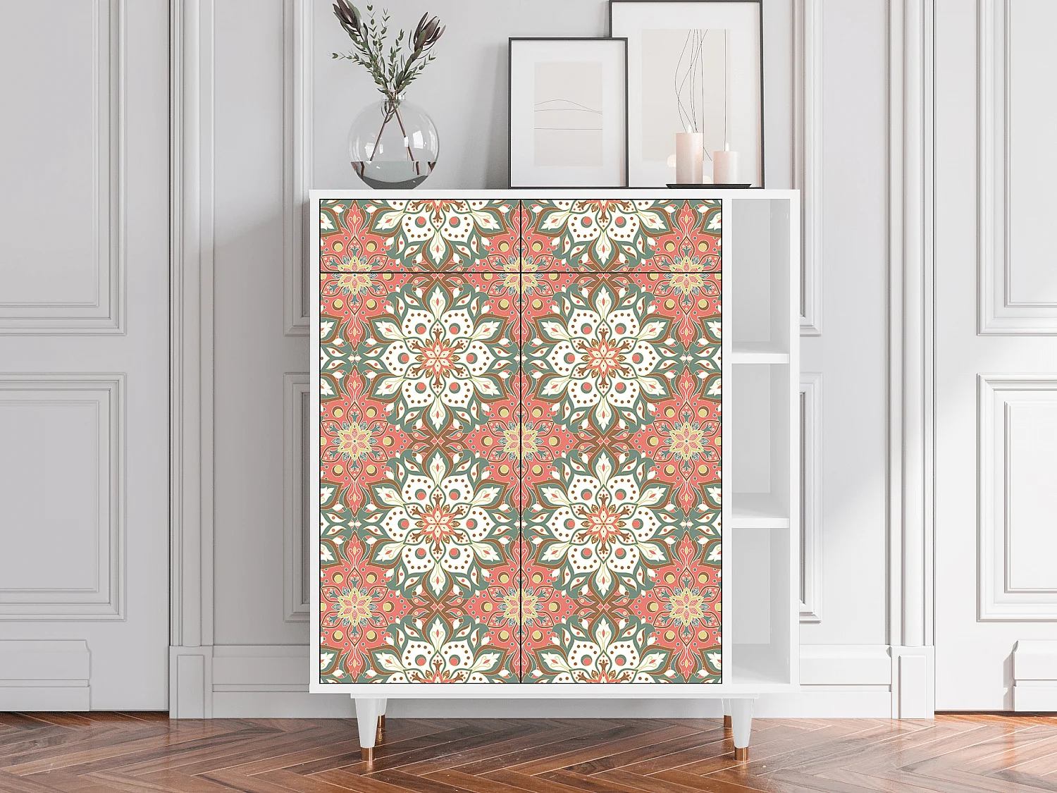 Buffet - 96х110х41 cm - BS6 - Peach Grove, Blanc
