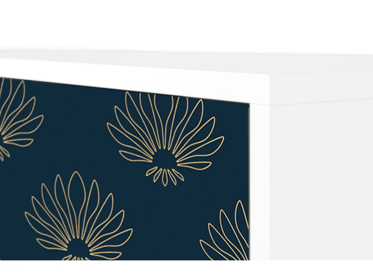 Buffet - 115х84х41 cm - S3 - Blue Lotus, Blanc