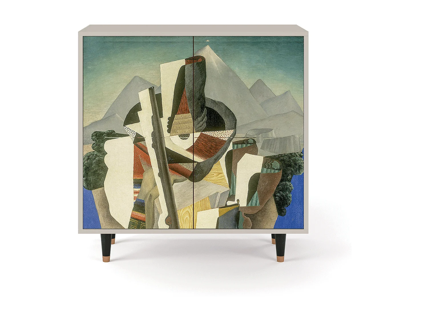 Buffet - 94x96x48 cm - BS3 - The Cubist Paintings , Sable