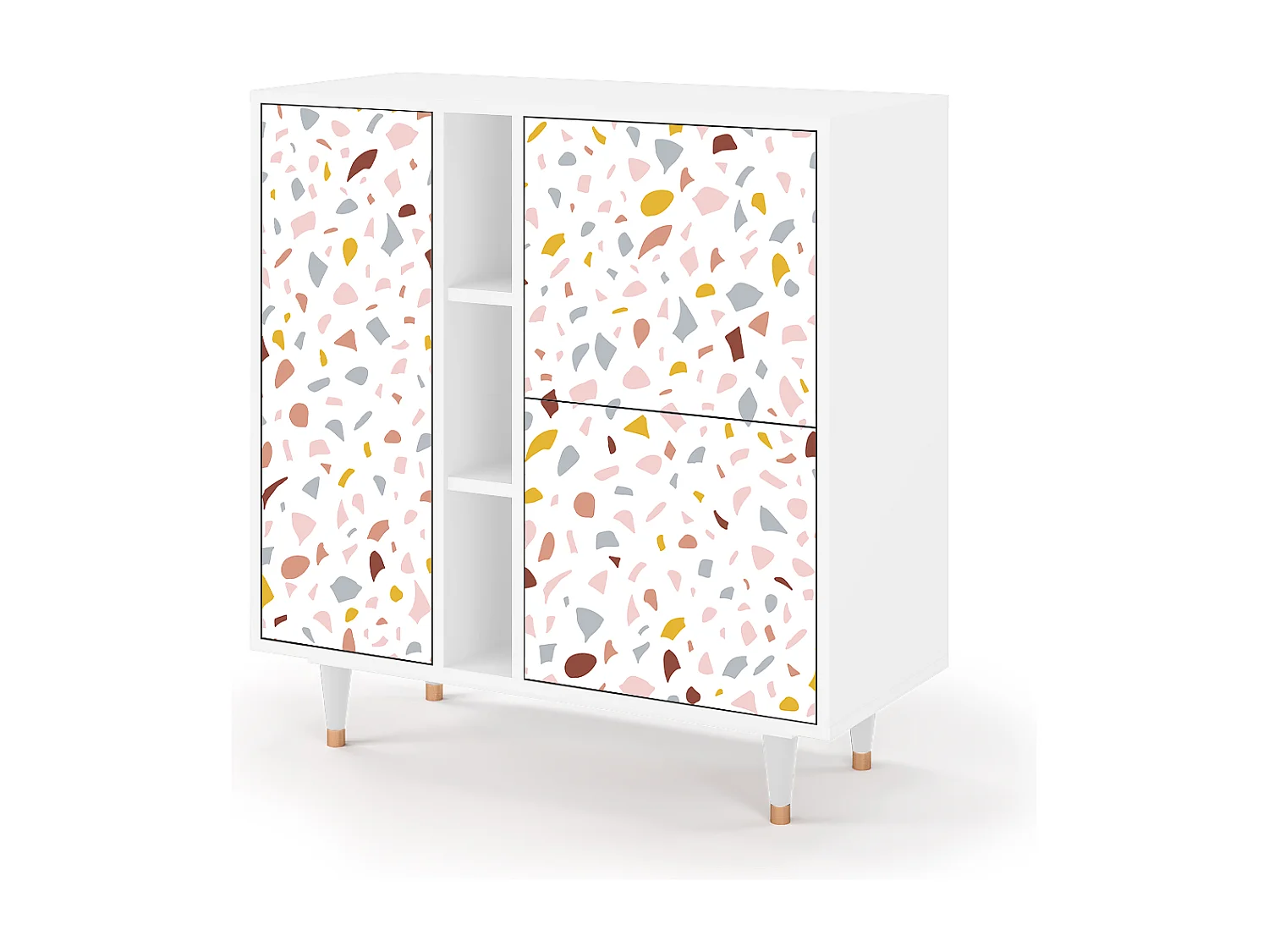 Credenza - 94х96х41 cm - BS5 - Marmelade Cheese, Bianco