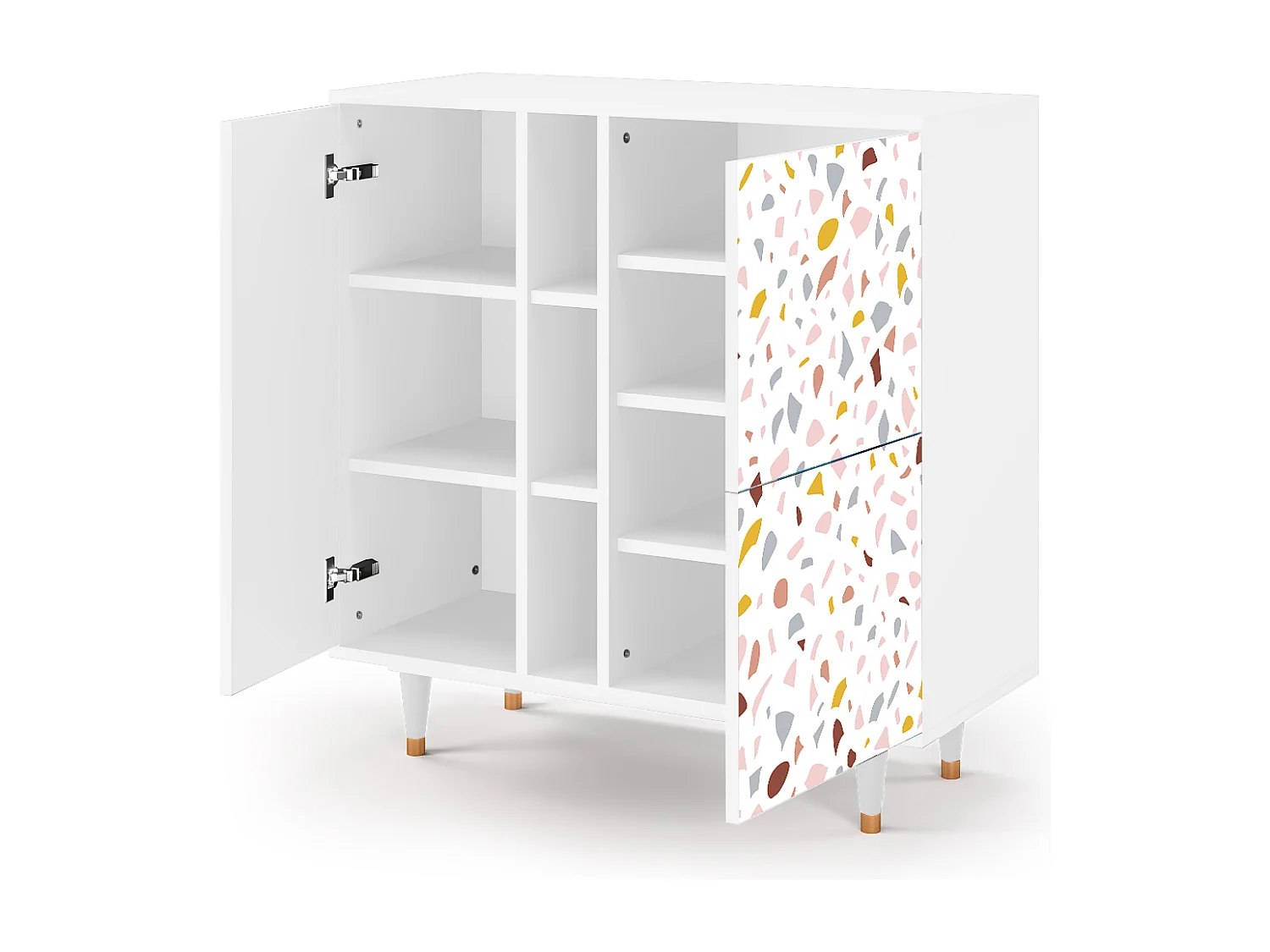 Credenza - 94х96х41 cm - BS5 - Marmelade Cheese, Bianco