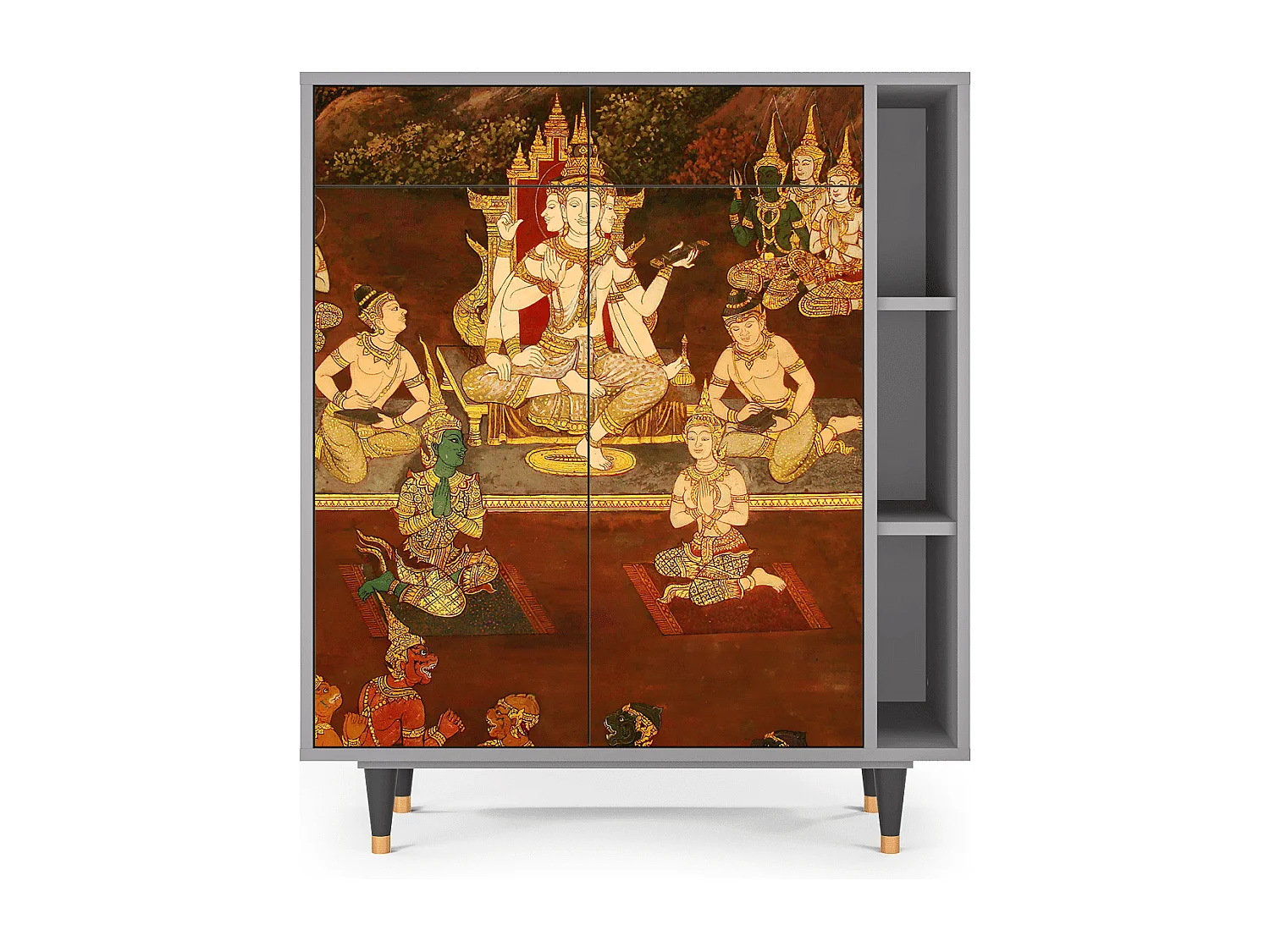 Buffet - 96х110х41 cm - BS6 - Malyavan, Gris