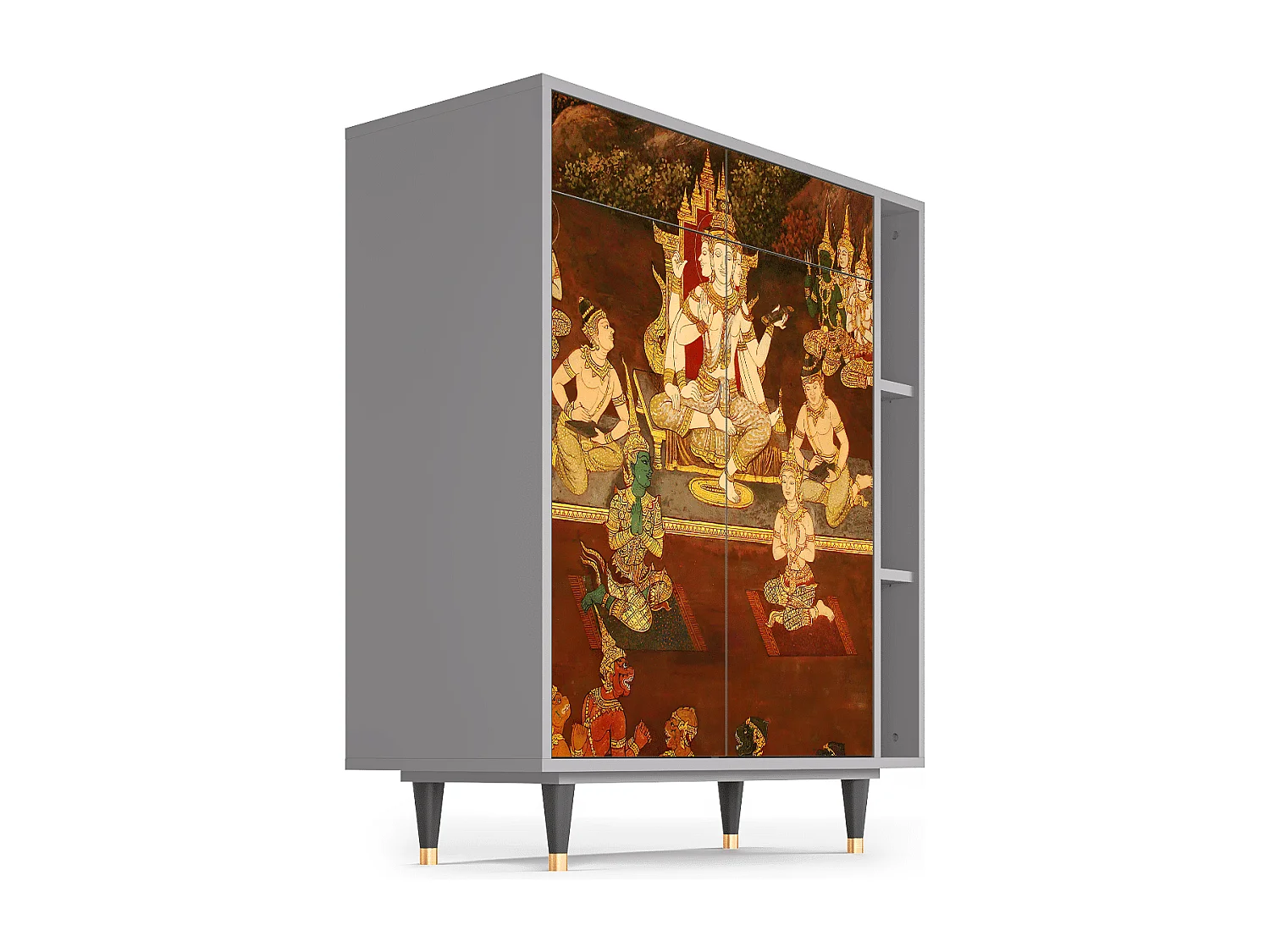 Buffet - 96х110х41 cm - BS6 - Malyavan, Gris