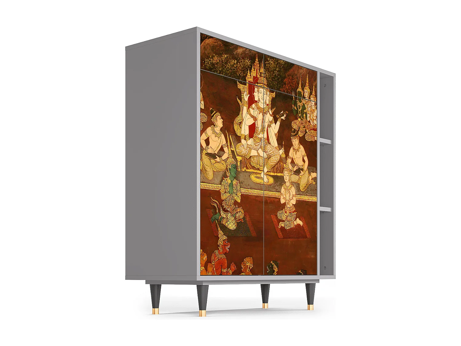 Buffet - 96х110х41 cm - BS6 - Malyavan, Gris