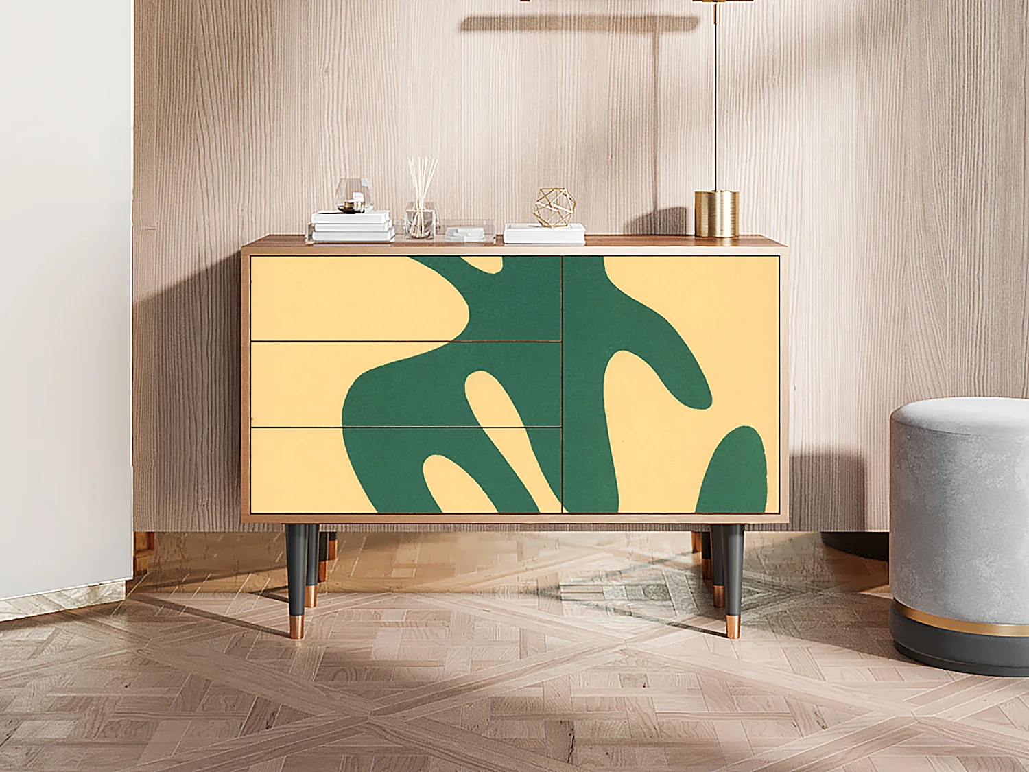 Buffet - 115х84х41 cm - S3 - Constellations by Arp, Noyer