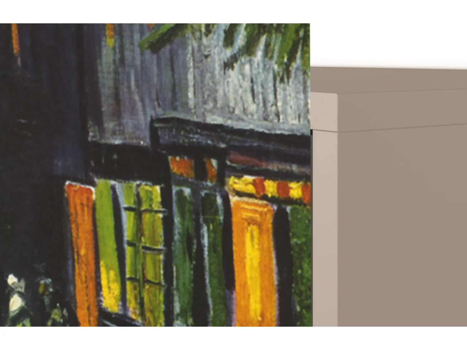 Credenza - 115х84х41 cm - S3 - Café Terrace at Night, Latte