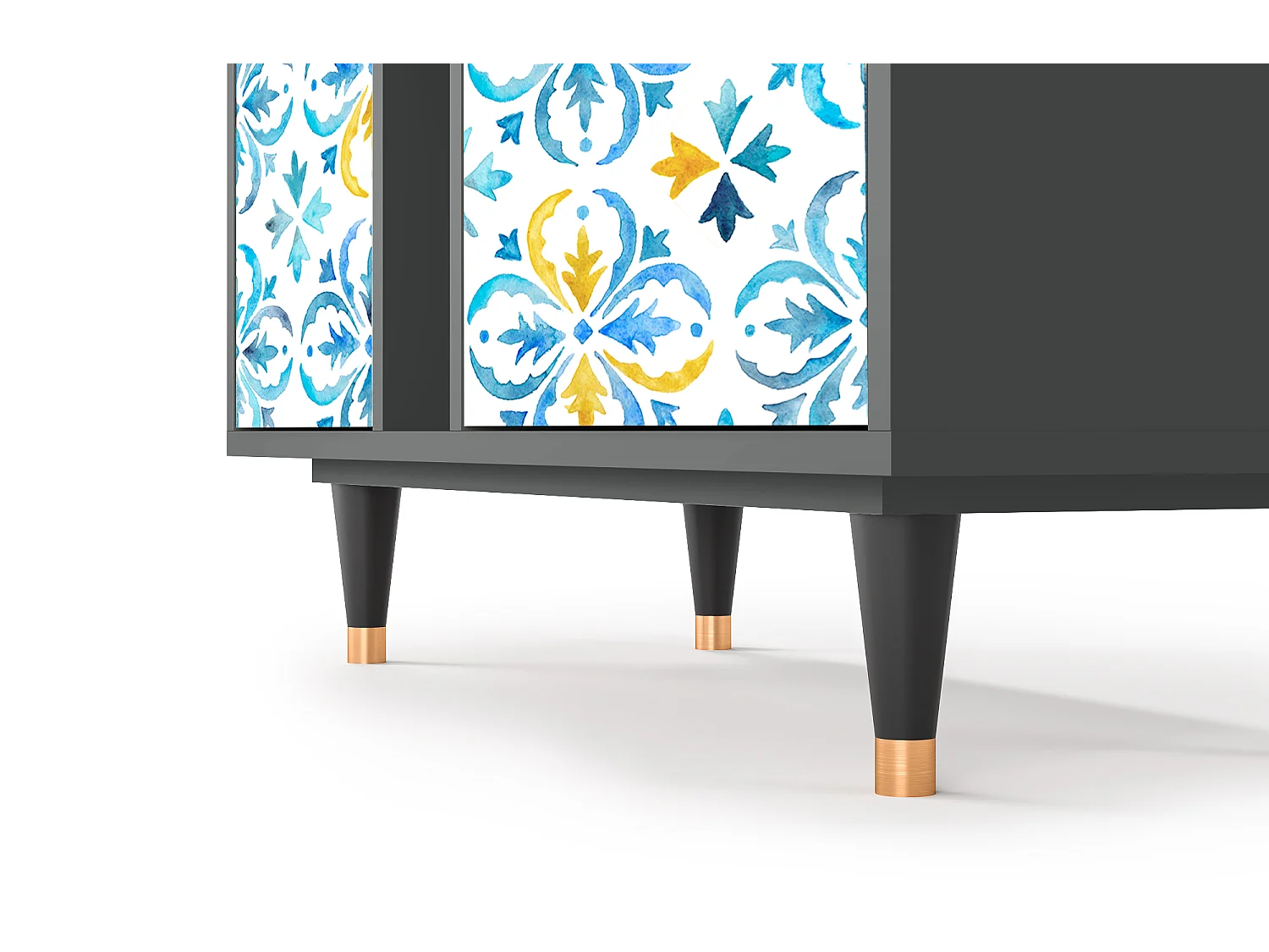 Buffet - 94х96х41 cm - BS5 - Lisbon Flover, Anthracite